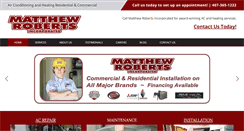 Desktop Screenshot of matthewrobertsinc.com